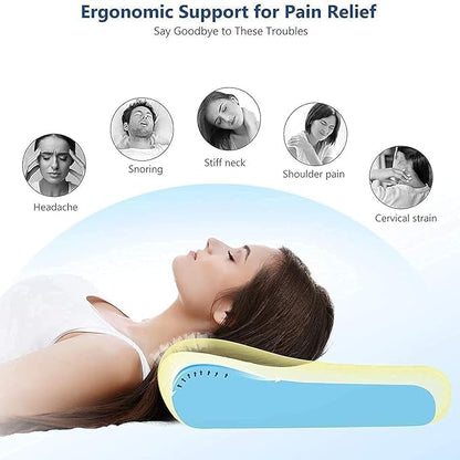 Ergonomic Memory Foam Cervical Pillow