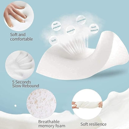 Ergonomic Memory Foam Cervical Pillow