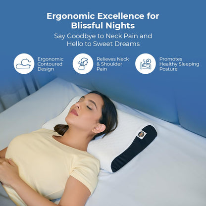 Ergonomic Memory Foam Cervical Pillow