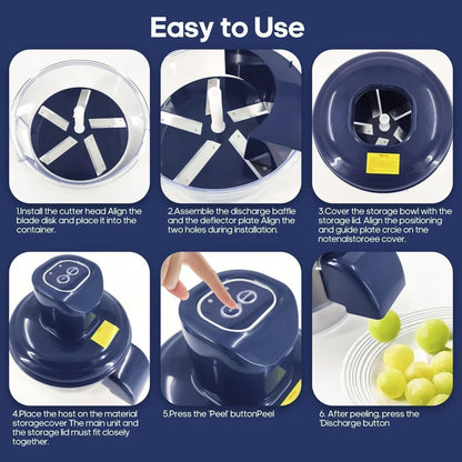 Electric Automatic Fruit & Vegetable Peeler